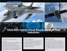 Tablet Screenshot of hybrid-tek.com